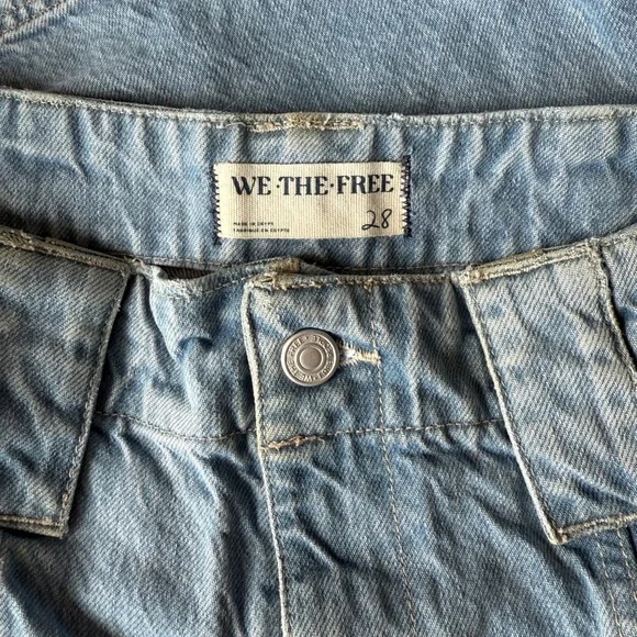 We the Free | Sheer Luck Wide-Leg Jeans | 28 | Bright Eyes - Picture 5 of 8